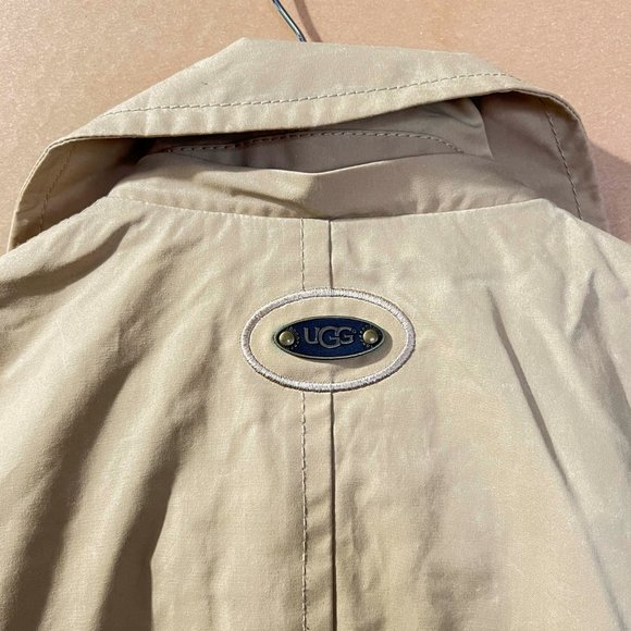 UGG Australia Women's Waxed Cotton Jacket BNWT Beige Size XS - Picture 9 of 16